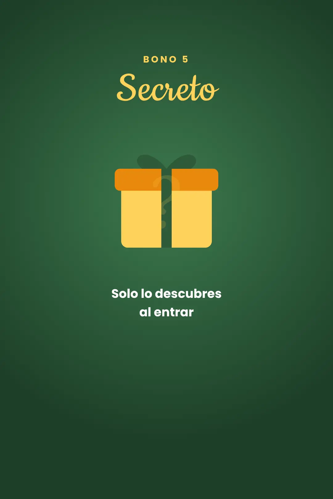 Bono secreto