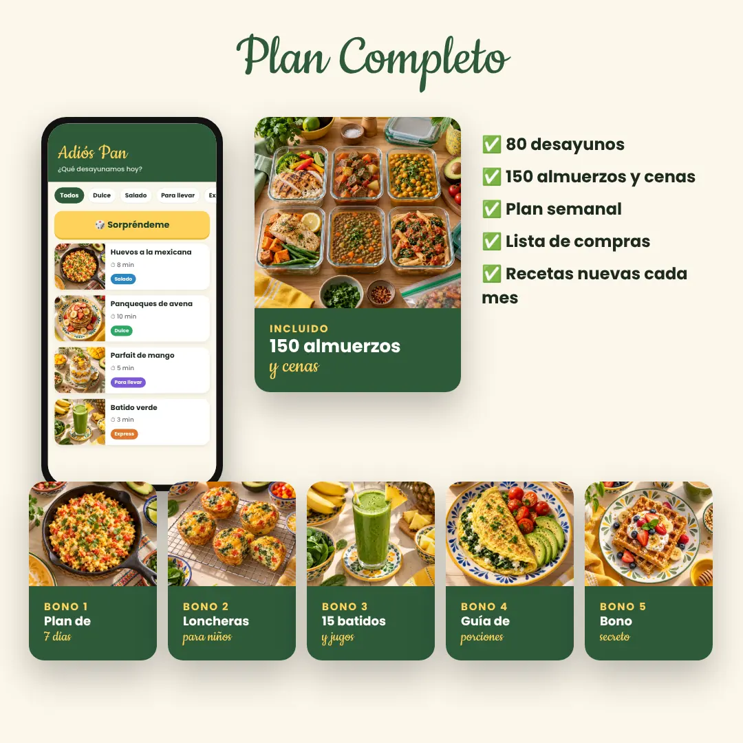 Todo lo que incluye el plan completo